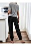 Women's Gray Good Night Printed Cotton Pajama Set - 2