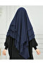 CHIFFON LAYERED SUFLE READY SCARF - 5