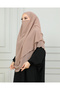 CHIFFON LAYERED SUFLE READY SCARF - 7