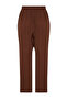 Kahverengİ Dokuma Şalvar Plaj Pantolon TBESS24PL00011 - 12