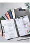 1Pc A4 File Folder, Document Organizer, Clamshell Clipboard, Paper Folder for Work and School... - 8