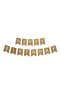 8 Years Old Retro Birthday Set - Cloud Foil Balloon, Cream Numeral Foil, Kraft Happy Heart Foil Balloon - 3