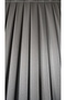 Clipboard Background Curtain Mink Gray - Single Wing with Anthracite Gold Stripe Frequent Pleated Jacquard Bright Pattern - 3