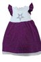 Star Detailed Sequin Decorated Children's Dress - 2