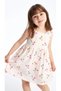 LCW baby Crew Neck Printed Baby Girl Dress