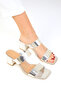 Silver Snake Women's Classic Heeled Shoes 19169 - 4