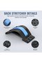 Four Level Adjustable Massager with Back Stretcher Waist and Neck Support Plate Yoga Exercise aid... - 4