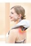 Shiatsu neck and back massager wireless electric deep tissue 5d kneading massage cushion shoulder ... - 8