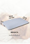 Orthopedic Children's Pillow VISCO pillow 60x40x7.5 cm air duct WHITE - 3
