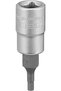 Izeltas1107061125 - 1/4" Allen End Chrome Socket Wrench, 2.5 Mm - 2