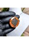 Brown Star Stone - Heart Figure Orgonite Necklace (Handmade Design Products) - 8