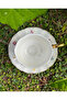2-piece Camilia luxury floral porcelain cup set - 5