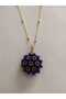 Large Cevşen Necklace - with Chain - Necklace Lanyard Gift / Handmade Crystal Beads Knitted /