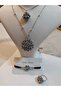 Full Cevşen Set of 4 / Large Necklace-Small Necklace-Bracelet-Ring