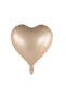 9 Years Old Skin Color Brown Heart Foil Balloon Gold Number Balloon Gold Happy - Mini Birthday Set - 3