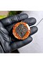 Brown Star Stone - Heart Figure Orgonite Necklace (Handmade Design Products) - 4