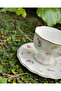 2-piece Camilia luxury floral porcelain cup set - 2