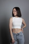 Kolsuz Crop Bluz - 5