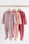 100% Organic Cotton Pink 3-Piece Sleeping Bag Set ALY01124