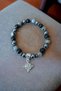 Labradorite Onyx Masculine Energy Bracelet with Hematite - Charisma Bracelet - 7