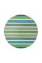 Green Colored Stripe Thick Striped Patterned Woven Base Carpet Miravip8150 - 4