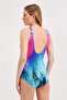 Patterned Swimsuit - 4