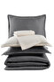 Griseo Cotton Satin Ribbed Double Duvet Cover Set 200*220 - 4