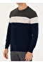 U.S. Polo Assn. Crew Neck Regular Fit Navy Blue Men's Sweater Woner - 6