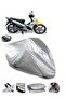 Arora AR 100-B Compatible Gray Motorcycle Tarpaulin Premium Quality