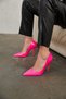 153 Neon Pink 10 cm Women's Stiletto, Platform Heels - 3