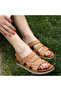 Orthopedic Leather Women's Sandals 11274