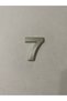 Number 7 (Seven) Adhesive Circle Building Villa Door Number Yellow Gold 4 Cmx5Cm No:7 Plastic