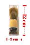 Synthetic Beard Brush Shaving Brush Synthetic Bristle Brush 12 Cm - 2