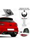 Seljuk Double Headed Eagle Gokturkish Turkish Written Moon Star Black Sticker - Vehicle Auto Car Sticker,