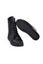 Women's Black Genuine Leather Boots - 5