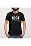 تي شيرت رجالي بشعار Lost - 3