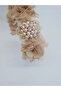 Melkady 232aca - Elegant Floral Brooch Crown, Maternity, Henna Crown - 3