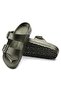 Arizona Eva Khaki Green Double Buckle Unisex Slippers1019094 V1 - 3