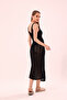 Openwork Print Long Pareo Beach Dress - 7