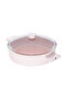 Swiss Crystal Karnıyarık Tencere Pink 30 cm - 6