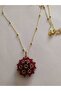 Large Cevşen Necklace - with Chain - Necklace Lanyard Gift / Handmade Crystal Beads Knitted /