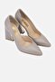Avıor Women's Mink Genuine Leather Heeled Shoes - 2