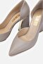 Avıor Women's Mink Genuine Leather Heeled Shoes - 3
