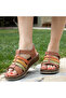 Orthopedic Leather Women's Sandals 11362