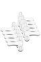 5 Pcs Metal White Window Safety Lock Child Burglar Lock Pull Pvc Lock - 7