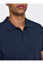 Men's Polo Collar Slim T-shirt -22029044 - 3