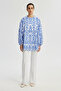Oversize Patterned Tunic