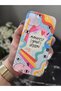 iPhone 13 Compatible Manifest Designed Transparent Phone Case - 2