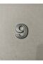 Number 9 (Nine) Adhesive Circle Building Villa Door Number Yellow Gold 4 Cmx5Cm No:9 Plastic