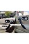 Renault Megane 2 Super Set Dashboard, Console, Trim, and Insole Cover Set, Piano Black Color, Special Design - 5